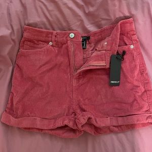 Forever 21 corduroy shorts